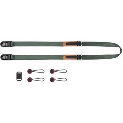 Courroie d'appareil photo Peak Design Leash Sage Green - Type d'appareil Courroie d'appareil photo Peak Design Leash Sage Green - Type d'appareil