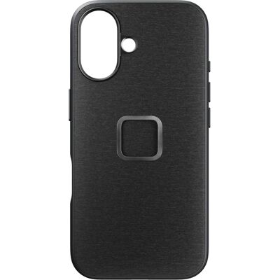 Peak Design iPhone 16 Charcoal Szövetvédő - Mobilvédő Peak Design iPhone 16 Charcoal Szövetvédő - Mobilvédő