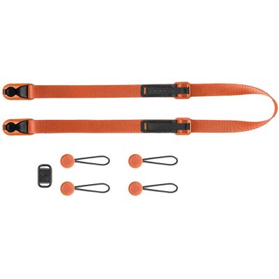 Peak Design Leash Kameragurt - Leder, Orange - Kameragurt Peak Design Leash Kameragurt - Leder, Orange - Kameragurt