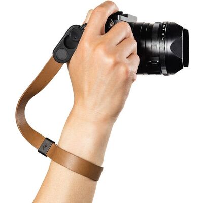 Peak Design Cuff Leder Kameragurt - Braun - Langlebig & Stilvoll Peak Design Cuff Leder Kameragurt - Braun - Langlebig & Stilvoll