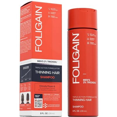 Foligain Triple Action Šampon - Vypadávání vlasů - Muži - 236ml Foligain Triple Action Šampon - Vypadávání vlasů - Muži - 236ml
