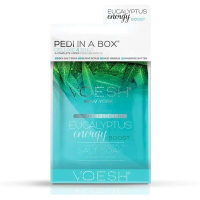 Voesh - Pedi in Box - Eucalyptus Energy Boost - Soin des pieds - Publicité Voesh - Pedi in Box - Eucalyptus Energy Boost - Soin des pieds - Publicité