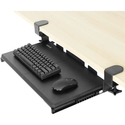 VIVO - Small Keyboard Tray - 20x11in - Keyboard Tray VIVO - Small Keyboard Tray - 20x11in - Keyboard Tray