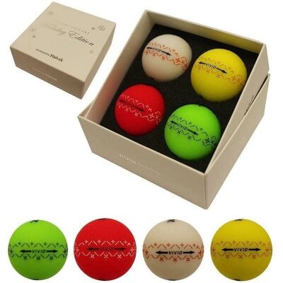 Volvik Vivid Christmas Pack Limited Edition Golf Balls - Product Type Volvik Vivid Christmas Pack Limited Edition Golf Balls - Product Type