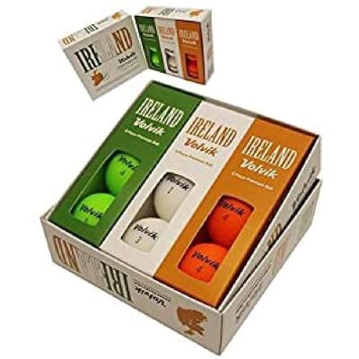 Volvik Ireland Patriot Pack Golf Balls - Golf Balls Volvik Ireland Patriot Pack Golf Balls - Golf Balls