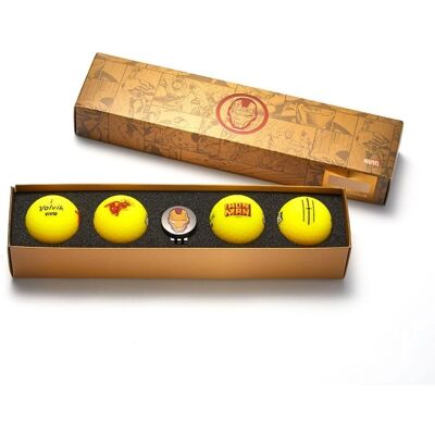 Volvik Vivid Love Golf Set - Golf Balls, Marker & Tees Volvik Vivid Love Golf Set - Golf Balls, Marker & Tees