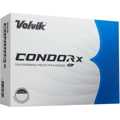 VOLVIK CONDOR X Golf Balls - White - Golf Balls VOLVIK CONDOR X Golf Balls - White - Golf Balls