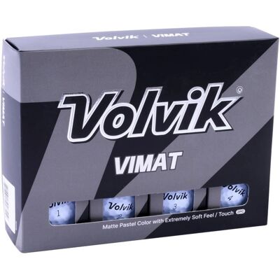 Volvik Vimat Soft Compression Faible Balles de Golf - Blanc - Balles de Golf - Publicité Volvik Vimat Soft Compression Faible Balles de Golf - Blanc - Balles de Golf - Publicité