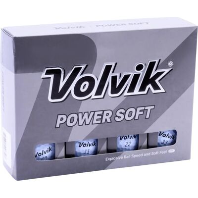 Piłki golfowe Volvik Powersoft Białe - 12 szt. Piłki golfowe Volvik Powersoft Białe - 12 szt.