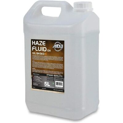 American DJ Haze Fluid à base d'huile 5L - Liquide pour brouillard - Publicité American DJ Haze Fluid à base d'huile 5L - Liquide pour brouillard - Publicité