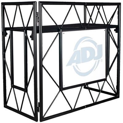 American DJ PRO220 Mesa de Evento - Plegable, Compacta, Negra American DJ PRO220 Mesa de Evento - Plegable, Compacta, Negra