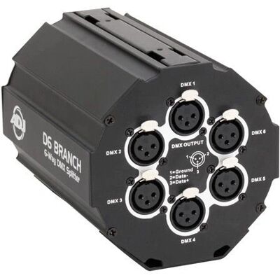 American DJ D4 Grenn RM - DMX splitter booster American DJ D4 Grenn RM - DMX splitter booster