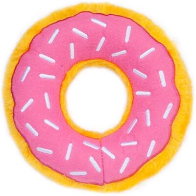 Zippy Paws Donutz Hundleksak - Jordgubbe - Tugg- leksak Zippy Paws Donutz Hundleksak - Jordgubbe - Tugg- leksak