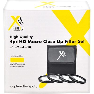 Xit - XT67CU - 67mm - 4pc - Kit de filtres pour appareil photo - Publicité Xit - XT67CU - 67mm - 4pc - Kit de filtres pour appareil photo - Publicité