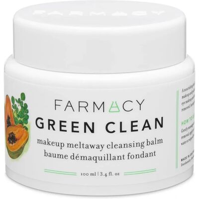 FARMACY - Green Clean Make Up Removing Cleansing Balm - Unisex - Publicité FARMACY - Green Clean Make Up Removing Cleansing Balm - Unisex - Publicité