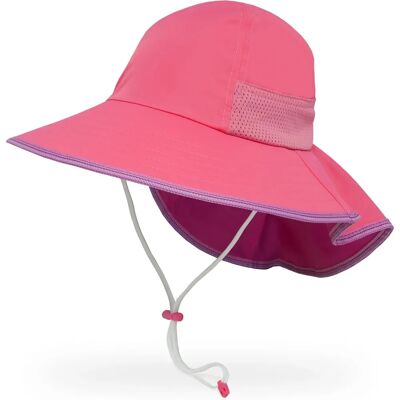 Sunday Afternoons Kids Play Hat - Hot Pink UPF 50+ Sun-Smart Fabric Adventure - Kids Sun Hat Sunday Afternoons Kids Play Hat - Hot Pink UPF 50+ Sun-Smart Fabric Adventure - Kids Sun Hat