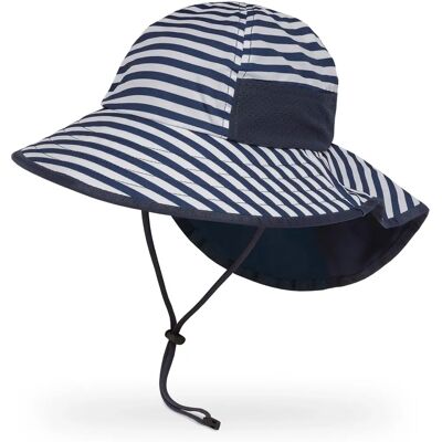 Dziecięcy Kapelusz Przeciwsłoneczny - Navy Stripe UPF 50+ Dziecięcy Kapelusz Przeciwsłoneczny - Navy Stripe UPF 50+