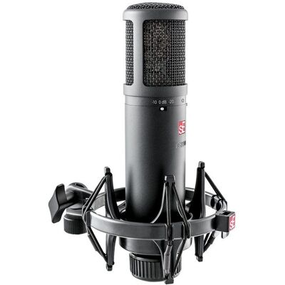 SE Electronics sE2200 Schwarzes Studiomikrofon - Mikrofon SE Electronics sE2200 Schwarzes Studiomikrofon - Mikrofon