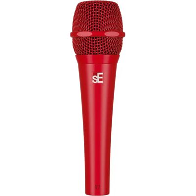 SE Electronics V7 Superkardioid Dynamisk Vokal Mikrofon - Rød SE Electronics V7 Superkardioid Dynamisk Vokal Mikrofon - Rød