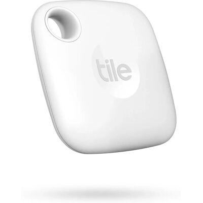 Tile Tile Mate 2022 White Bluetooth Item Finder - Item Finder Tile Tile Mate 2022 White Bluetooth Item Finder - Item Finder