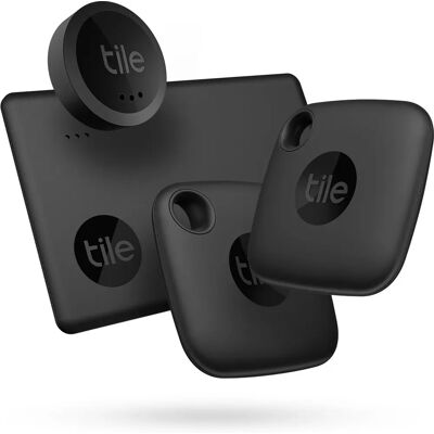 Tile Tile Mate Essential 2022 - Ensemble de traceurs Bluetooth - Noir - Publicité Tile Tile Mate Essential 2022 - Ensemble de traceurs Bluetooth - Noir - Publicité