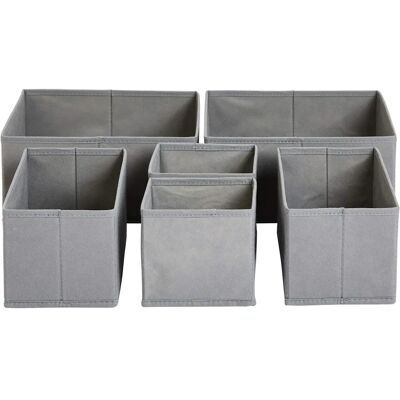 Amazon Basics Opbergorganizer Sets - 6 Stuks Amazon Basics Opbergorganizer Sets - 6 Stuks