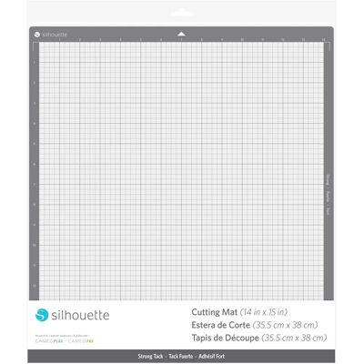 Silhouette Cameo PlusMatST - Tappetino da taglio, molto adesivo 14'' x 15'' Silhouette Cameo PlusMatST - Tappetino da taglio, molto adesivo 14'' x 15''