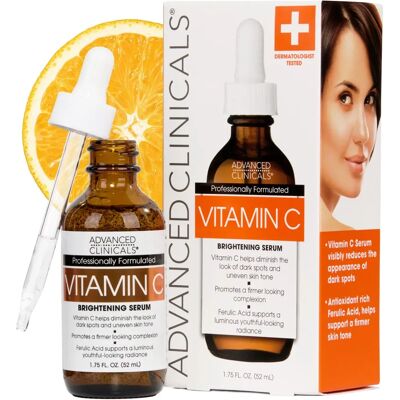 Advanced Clinicals Vitamin C Serum - Brightening & Anti-Aging Advanced Clinicals Vitamin C Serum - Brightening & Anti-Aging