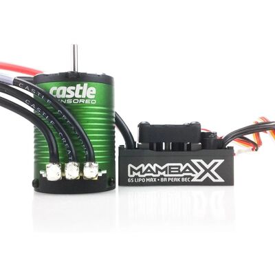Castle Creations - Mamba X Sensored combo Castle Creations - Mamba X Sensored combo