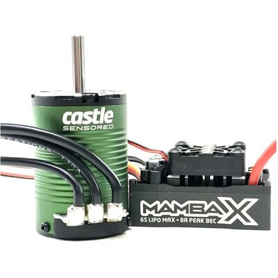 Castle Creations - Mamba X SCT - 1410-3800kv - Motor Castle Creations - Mamba X SCT - 1410-3800kv - Motor