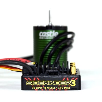 Castle Creations 5700kv Waterdicht ESC + Motor Set - RC Modelonderdeel Castle Creations 5700kv Waterdicht ESC + Motor Set - RC Modelonderdeel