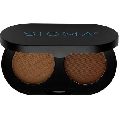 Sigma Beauty Medium Colour And Shape Brow Powder Duo - Brow Powder Duo Sigma Beauty Medium Colour And Shape Brow Powder Duo - Brow Powder Duo