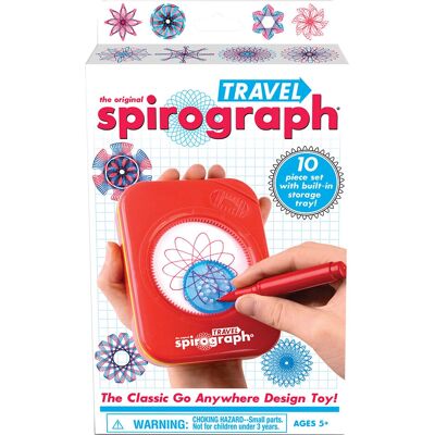 Playmonster Travel Spirograph - Creative Drawing Kit for Kids Playmonster Travel Spirograph - Creative Drawing Kit for Kids