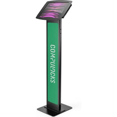 Compulocks iPad Pro 12,9" Raumgehäuse Bodenständer - Tablet Halterung - Schwarz Compulocks iPad Pro 12,9" Raumgehäuse Bodenständer - Tablet Halterung - Schwarz
