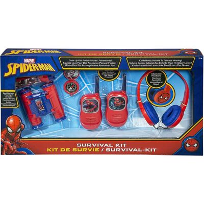Spider-Man Gåvokitt - Hörlurar, Walkie Talkies, Kikare, Ficklampa Spider-Man Gåvokitt - Hörlurar, Walkie Talkies, Kikare, Ficklampa