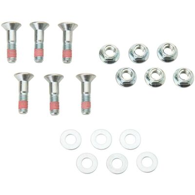 Kit vis et écrous de couronne argent Yamaha/Suzuki/Kawasaki/Honda - Publicité Kit vis et écrous de couronne argent Yamaha/Suzuki/Kawasaki/Honda - Publicité