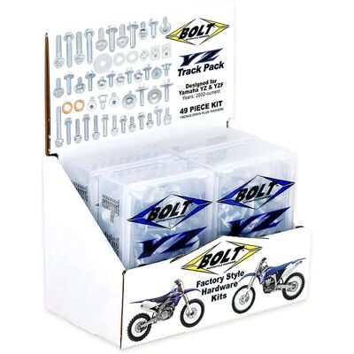 Bolt Yamaha YZ YZF Pack de Piste - 49 pièces qualité OEM - Publicité Bolt Yamaha YZ YZF Pack de Piste - 49 pièces qualité OEM - Publicité