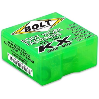 Bolt Kawasaki KXF 250/450 Plastic Screw Kit Bolt Kawasaki KXF 250/450 Plastic Screw Kit