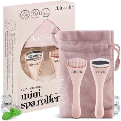Kitsch Mini Spa Rollers Set - Facial Rollers Kitsch Mini Spa Rollers Set - Facial Rollers