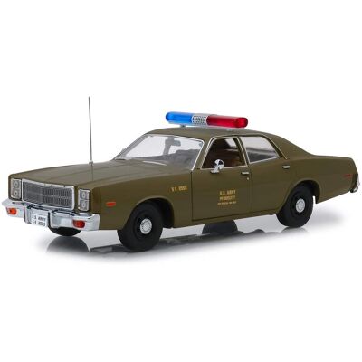 Green Light La Squadra A 1977 Plymouth Fury Esercito USA Scala 1:18 Green Light La Squadra A 1977 Plymouth Fury Esercito USA Scala 1:18