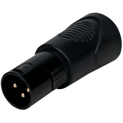 Accu Cable ACRJ453PM - Adattatore XLR maschio a 3 pin a RJ45 per estensione di rete Accu Cable ACRJ453PM - Adattatore XLR maschio a 3 pin a RJ45 per estensione di rete