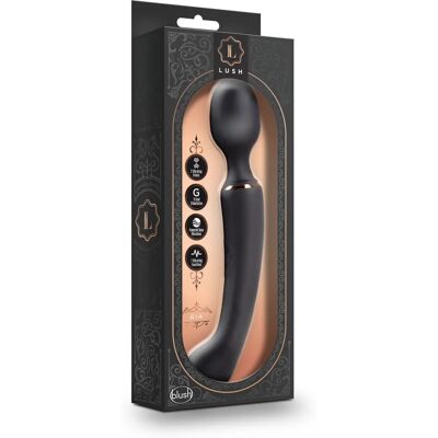 Blush Novelties Lush Gia Baguette Magique Noire - Jouet Sexuel Blush Novelties Lush Gia Baguette Magique Noire - Jouet Sexuel