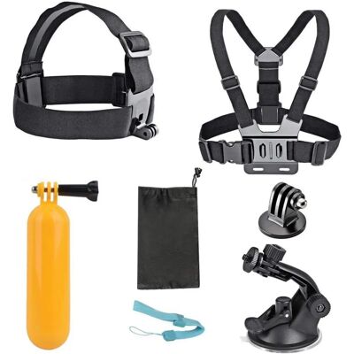 AKASO 7-in-1 Action Kamera Zubehör Set - Vielseitige Halter & Schwimmer AKASO 7-in-1 Action Kamera Zubehör Set - Vielseitige Halter & Schwimmer