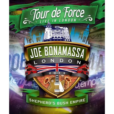 Joe Bonamassa Tour De Force - Shepherds Bush Empire DVD - Live in London - 2 DVDs Joe Bonamassa Tour De Force - Shepherds Bush Empire DVD - Live in London - 2 DVDs