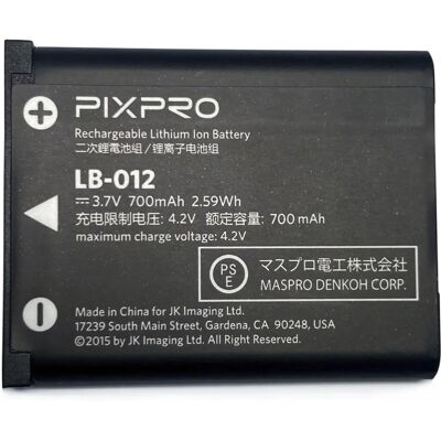 Pile pour appareil photo Kodak LB-012 - Compatible avec FZ53/55 - Publicité Pile pour appareil photo Kodak LB-012 - Compatible avec FZ53/55 - Publicité