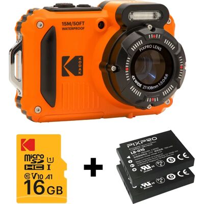 Kodak PIXPRO WPZ2 16MP Wasserdichte Kompaktkamera - Digitalkamera Kodak PIXPRO WPZ2 16MP Wasserdichte Kompaktkamera - Digitalkamera