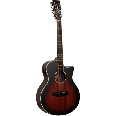 Tanglewood TW612CEAVB Elektryczna gitara akustyczna 12-strunowa Venetian Cutaway Tanglewood TW612CEAVB Elektryczna gitara akustyczna 12-strunowa Venetian Cutaway