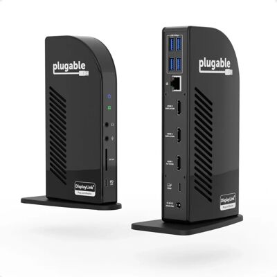 Plugable Technologies UD-ULTCDL USB-C Dockingstation - Schwarz Plugable Technologies UD-ULTCDL USB-C Dockingstation - Schwarz