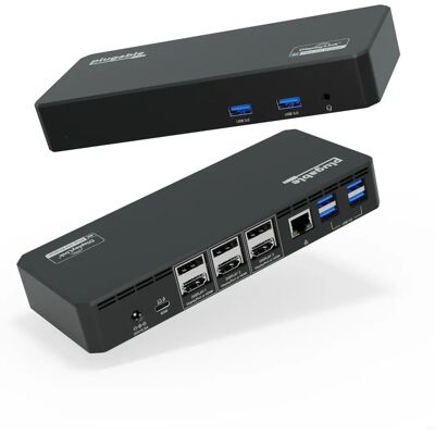 Plugable Technologies UD-6950PDZ-UK Dockingstation - Schwarz Plugable Technologies UD-6950PDZ-UK Dockingstation - Schwarz
