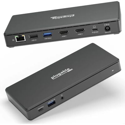 Plugable Technologies UD-MSTH2-UK 4K Dockingstation - Laptop Docking Station Plugable Technologies UD-MSTH2-UK 4K Dockingstation - Laptop Docking Station